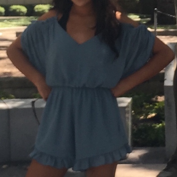 Blue Romper - Picture 2 of 2